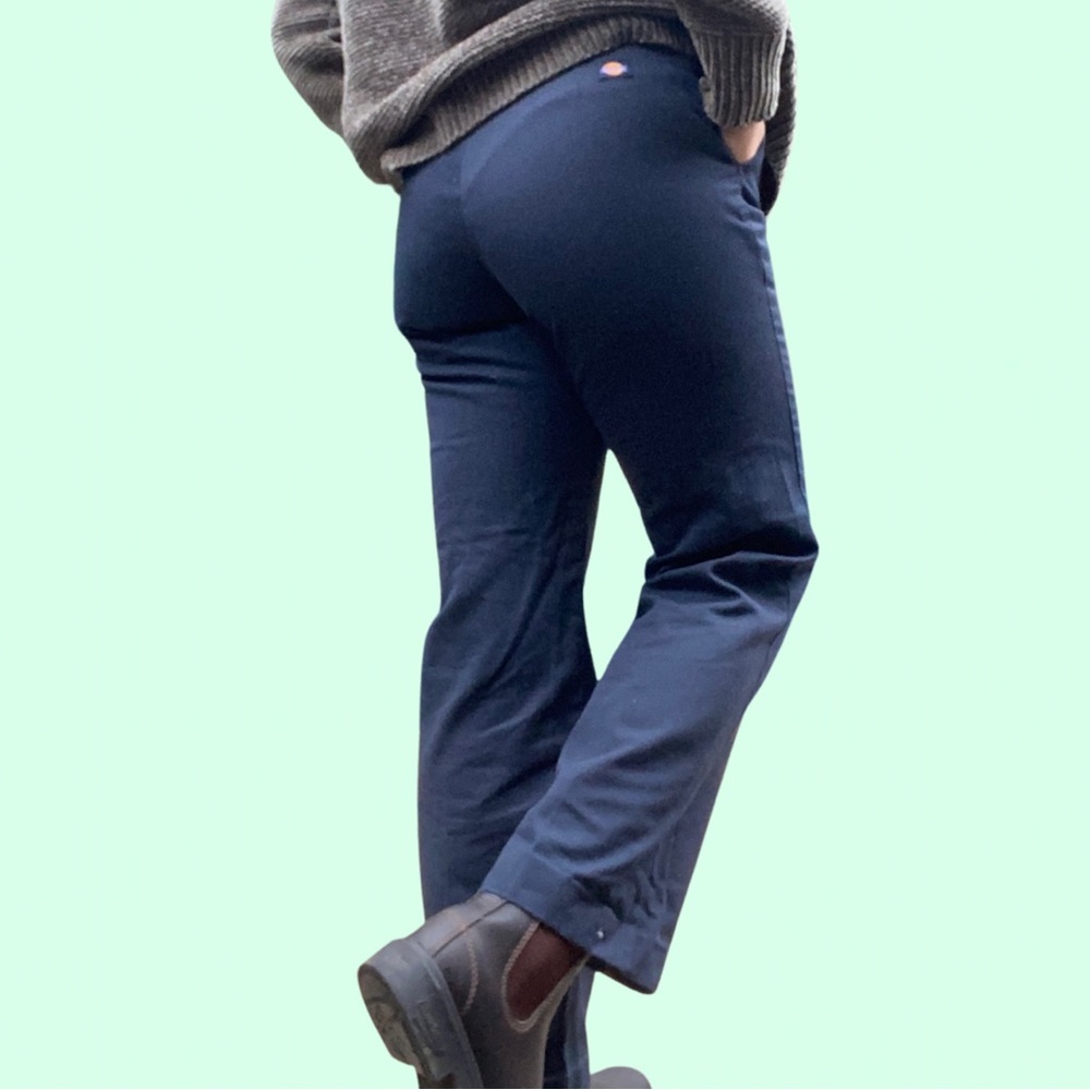 Vintage women’s 27” waist Navy Dickies.